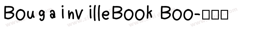 BougainvilleBook Boo字体转换